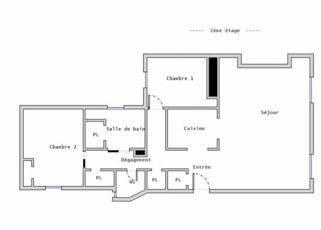 Appartement Paris 3 pièce(s) 55 m2 - Léon Immobilier