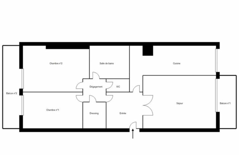 Appartement 3 pièces - PARIS 19