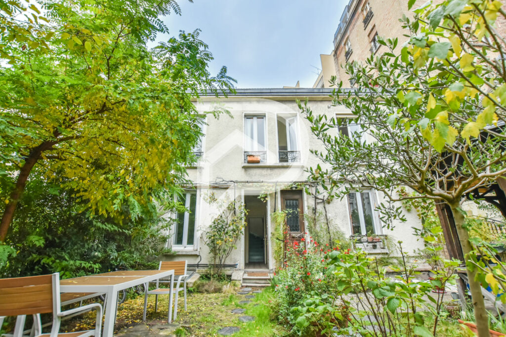 Maison Paris 4 pièces 90 m2 avec Jardin de 45m2