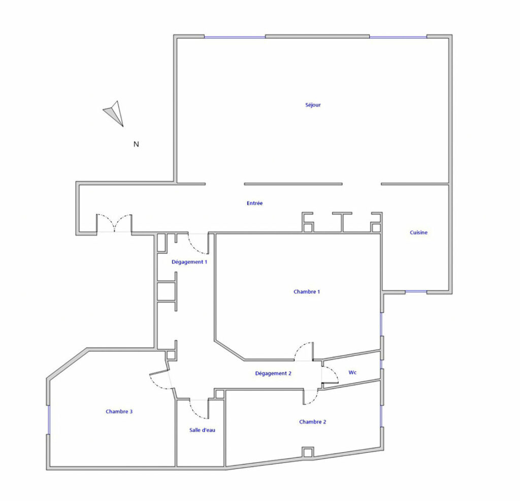 Appartement Paris 4 pièce(s) 96.52 m2 - Léon Immobilier