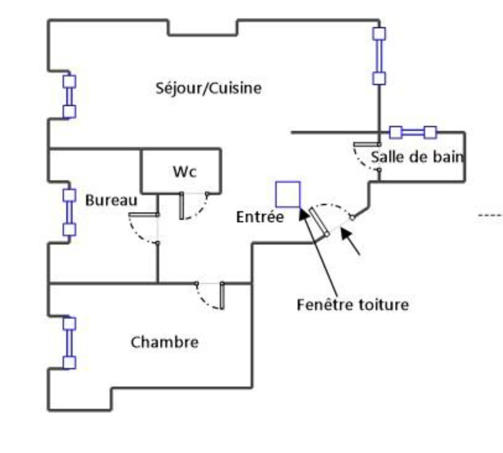 Appartement Paris 3 pièce(s) 53 m2 - Léon Immobilier