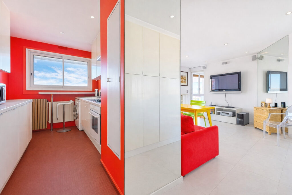 Appartement Paris 2 pièce(s) 45 m2 Vue Exceptionnelle - Léon Immobilier