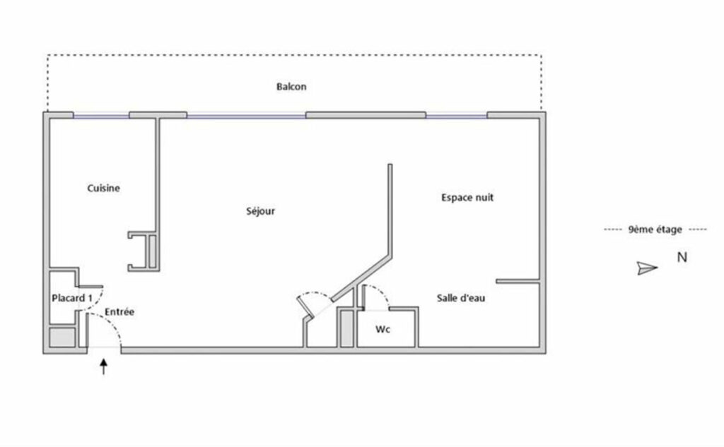 Appartement Paris 2 pièce(s) 45 m2 Vue Exceptionnelle - Léon Immobilier