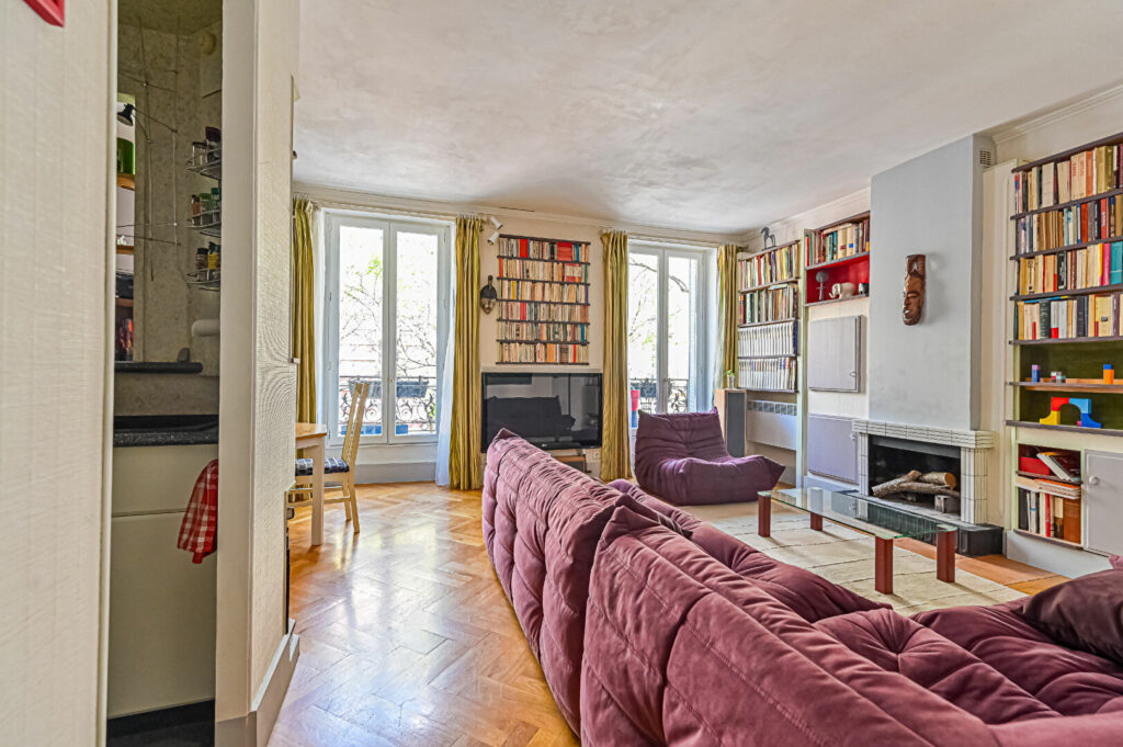 Appartement Paris 2 pièce(s) 46 m2 - Paris 18e - Léon Immobilier