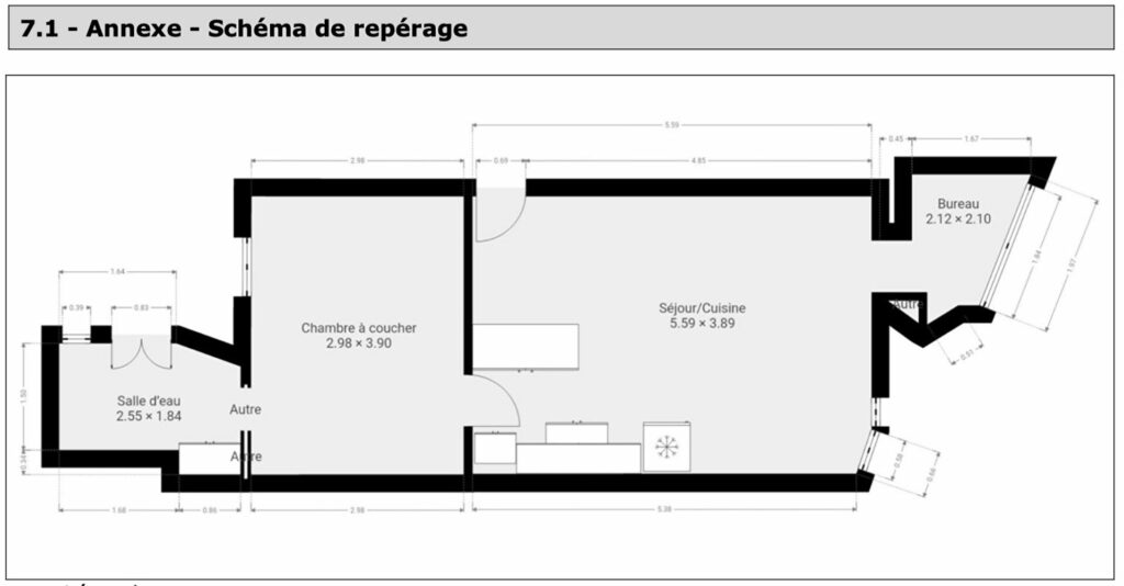 Appartement 2 pièce(s) 40.85 m2 - Léon Immobilier