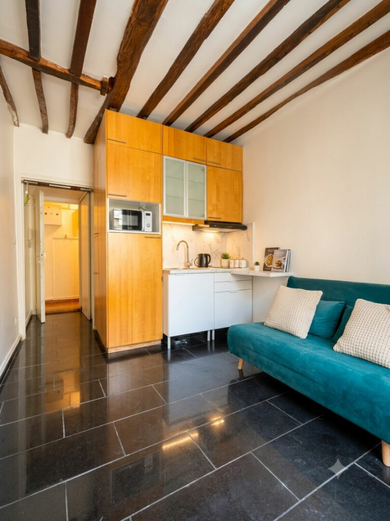 Appartement Paris 1 pièce(s) 15.07 m2