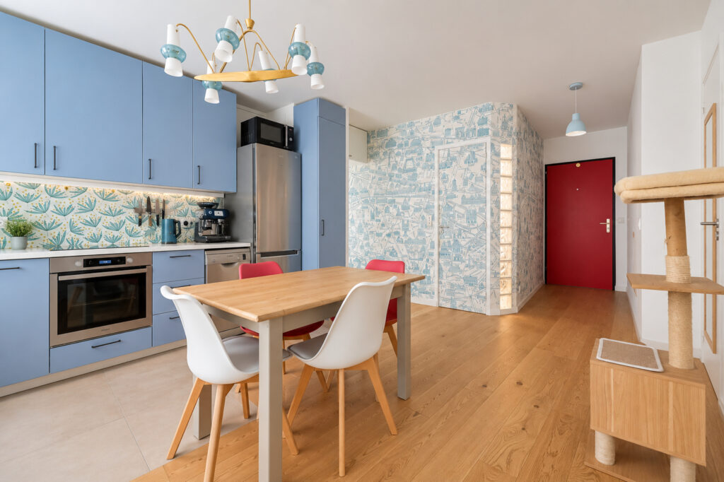 Appartement Paris 3 pièce(s) 65 m2 - Paris 20e - Léon Immobilier