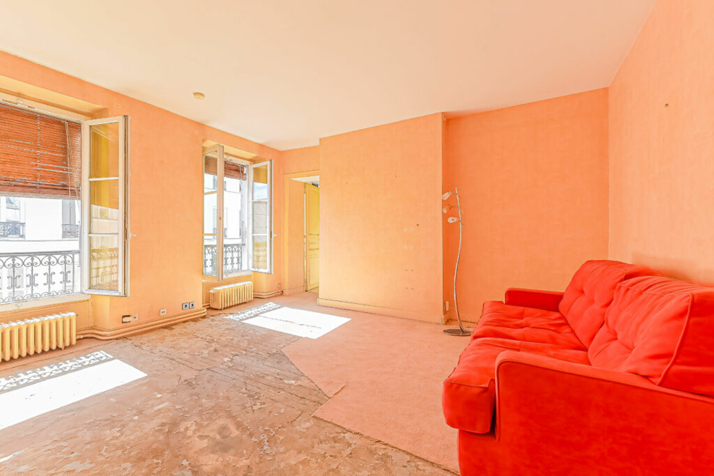 Appartement Paris 2 pièce(s) 40 m2 - Paris 18e - Léon Immobilier