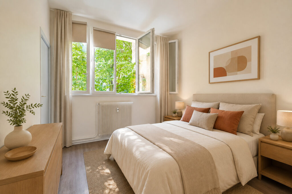 Appartement Paris 2 pièce(s) 44.34 m2 - Paris 19e - Léon Immobilier