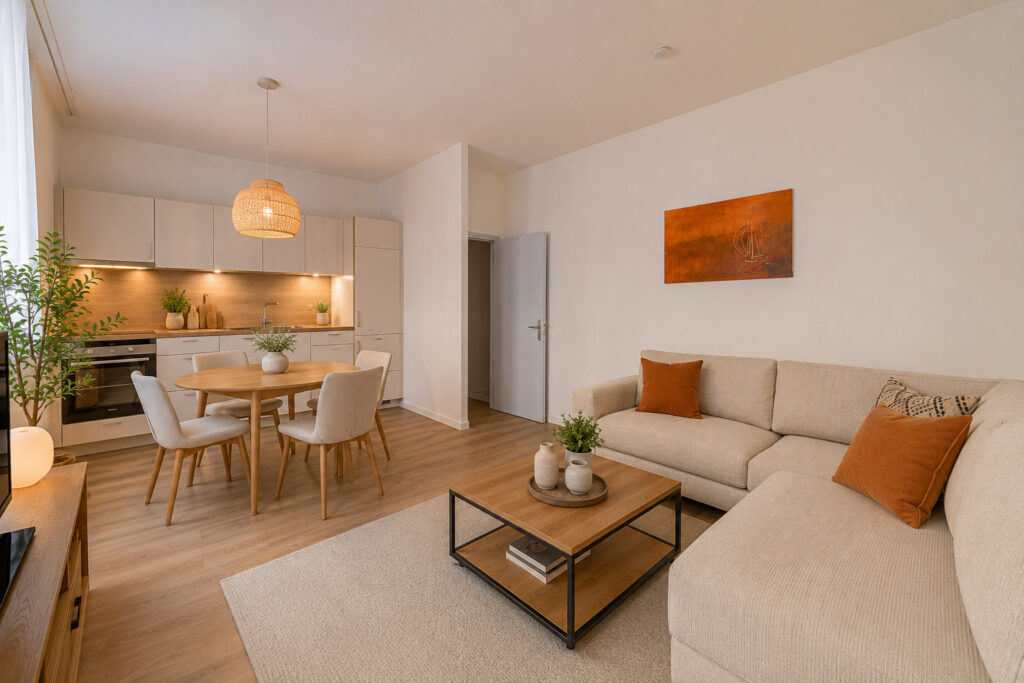 Appartement Paris 2 pièce(s) 44.34 m2 - Paris 19e - Léon Immobilier