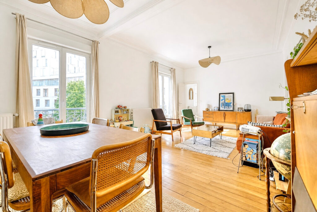 Superbe appartement traversant – 4 pièces – 71.01 m2 - Paris 17e - Léon Immobilier