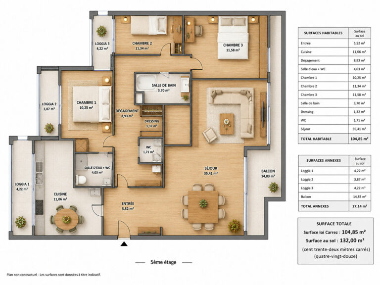 Appartement Paris 20e
