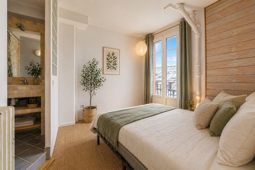 Appartement Paris 2 pièce(s) 43 m2 + Balcon JOURDAIN - Paris 19e - Léon Immobilier