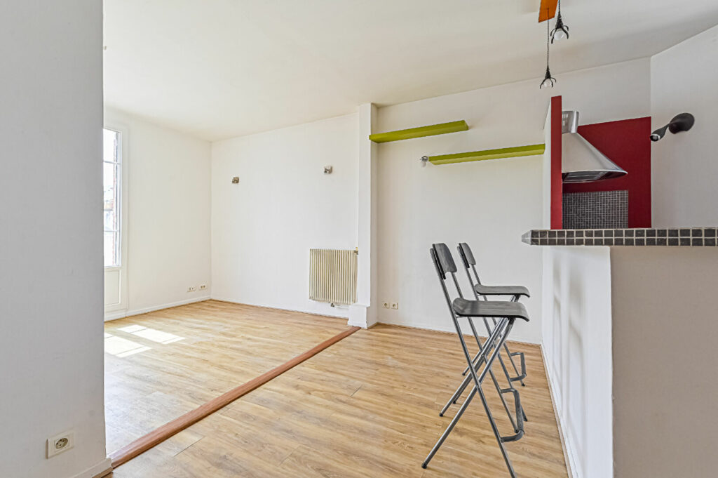 Appartement Paris 2 pièce(s) 43 m2 + Balcon JOURDAIN - Paris 19e - Léon Immobilier