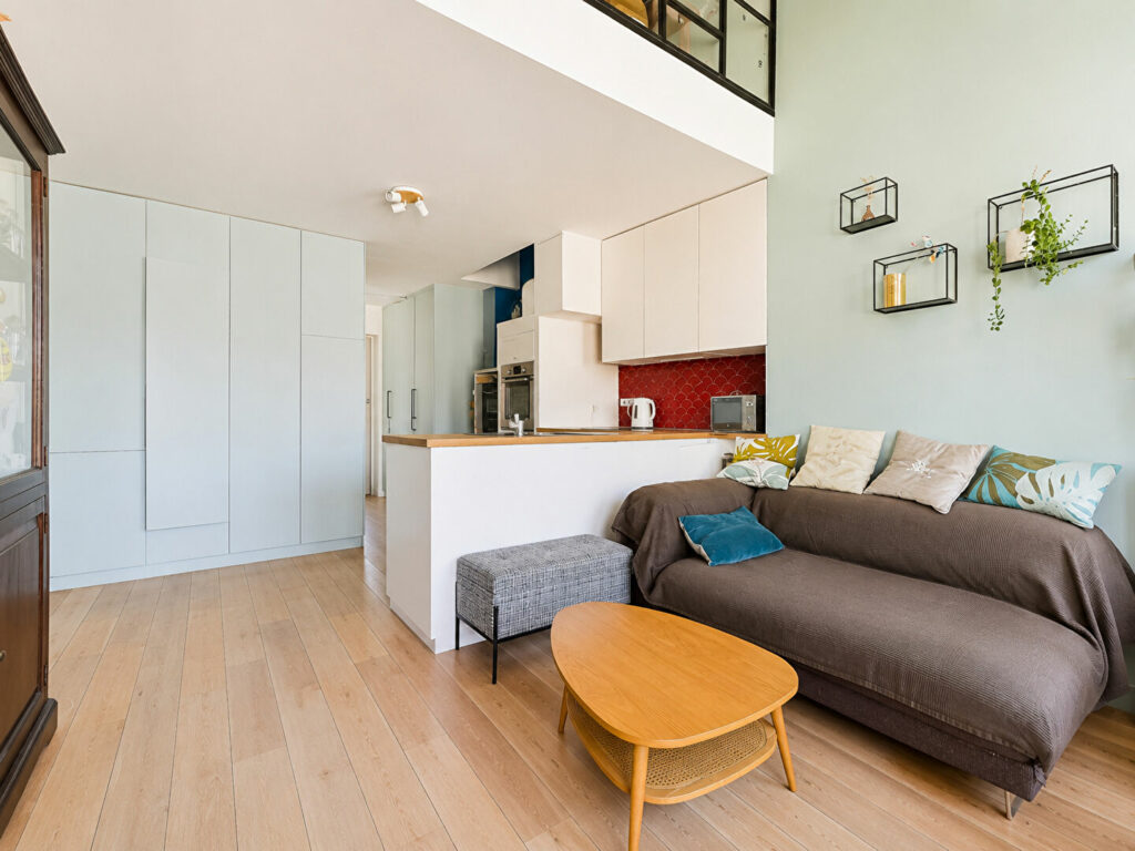 Appartement Paris duplex 2/3 pièce(s) 42 m2 Jourdain Belleville - Paris 20e - Léon Immobilier
